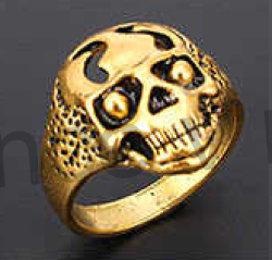 Pánský originální prsten s lebkou - 18,8 mm (BP279)