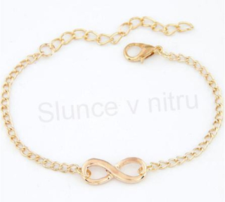 Řetízkový náramek - nekonečno (BC60)