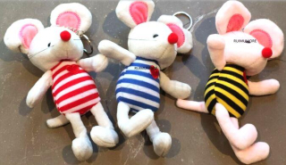 Plyšová hračka myška více barev (D94)