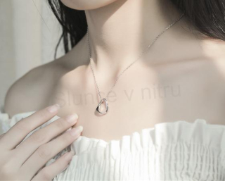 Srdíčkový přívěšek s řetízkem (BD25)