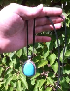 Minerální náhrdelník s tyrkenitem (X199)