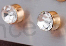 Puzetové náušnice kamínek (BB59)