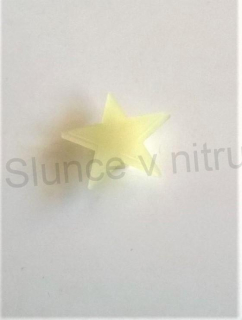 Gumové odznačky hvězda (H165)