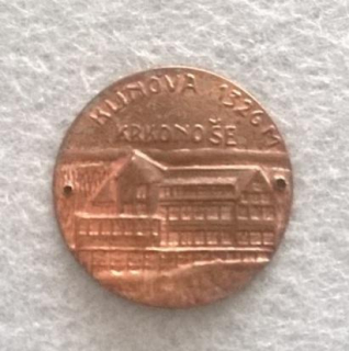 Turistický štítek na hůl – Krkonoše Klínová 1326 m (MB63)