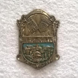 Turistický štítek na hůl – Jburg mit Sachsenklause Bad Driburg (MB75)