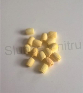 Plastový korálek váleček 8 x 7 mm | Žluté (AC208)