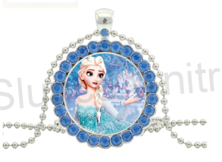 Náhrdelník s přívěškem Elsa, ledové království (BD213)