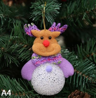 Svítící LED dekorace – barevná (D98)