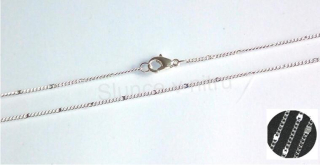 Jemný řetízek 40 cm - stříbrný (Y10)