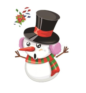 Vánoční samolepky na okna – elektrostatické dekorace s motivem postaviček (E143)