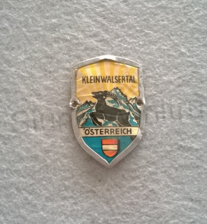 Turistický štítek na hůl - Kleinwalsertal Österreich  (MB150)