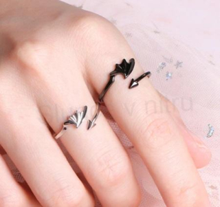 Otevřený dračí prsten 3 barvy (BP127)