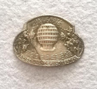 Turistický štítek na hůl – Reisen u. Wandern – Dresden (MB159)