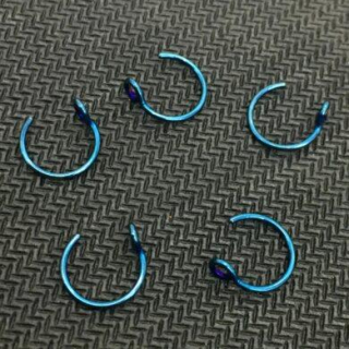 Piercing do nosu z chirurgické oceli 10 mm (BB292)