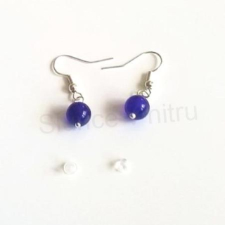 Minerální Achátové náušnice (X226)