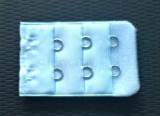 Prodloužení obvodu podprsenky bez pruženky šíře 35 mm dvouřadé - Modré (C91)