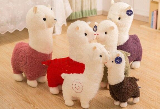 Plyšová hračka Lama velká (D128)