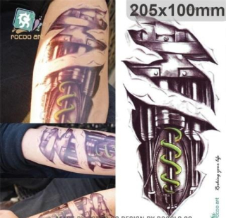 Voděodolné, dočasné tetovaní (E148)