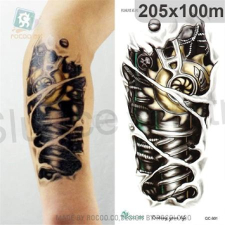 Voděodolné, dočasné tetovaní (E149)