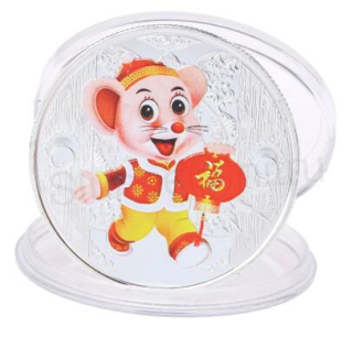 Postříbřená mince Zvěrokruh (MA7)