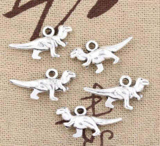 Přívěsek Pravěký dinosaurus - 21 x 11 mm (AA7)