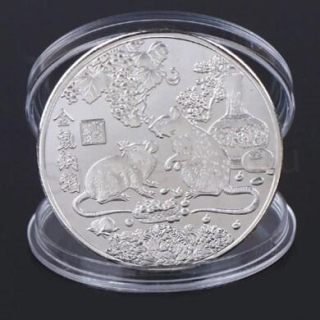Postříbřená  mince Zvěrokruh (MA14)