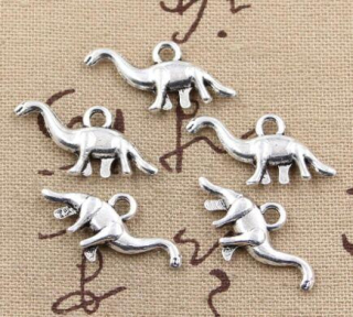 Přívěsek Pravěký dinosaurus - 27 x 14 mm (AA8)