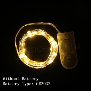 Svítící led dekorace světelný řetěz 1 metr (D173)