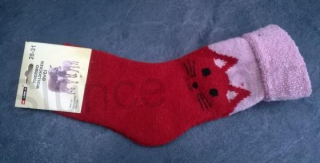 Dětské  ovčí vlněné zdravotní thermo ponožky vel.28 - 31 (K102)