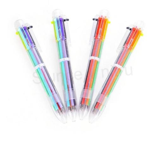  Barevné kuličkové pero 6 v 1 (E179)