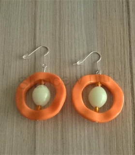 Visací dlouhé sviticí náušnice (BB386)