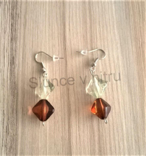 Visací náušnice kamínkové z chirurgické oceli více druhů (BB480)