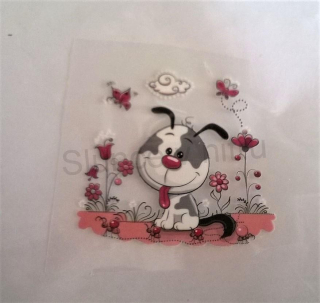 Samolepicí nažehlovací nášivky pejsek (C393)