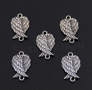Přívěšek Andělská křídla - 18x12 mm (AA30)