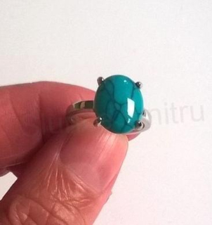  Minerální prsten tyrkys (X291)