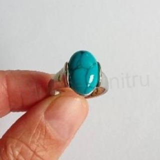 Minerální prsten tyrkys (X297)