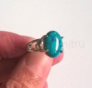 Minerální prsten tyrkys (X300)