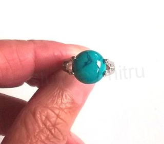 Minerální prsten tyrkys (X305)