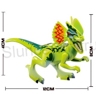 Jurský park dinosauři k lego Dilophosaurus (D1)