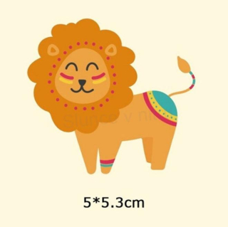 Samolepicí nažehlovací nášivky Lev (C404)