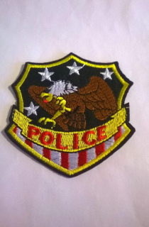 Moto nášivka Police (C425)
