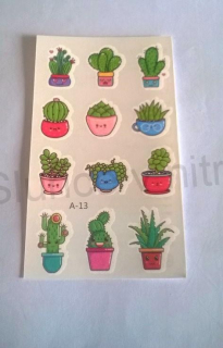 Voděodolné, dočasné tetovaní (E215)