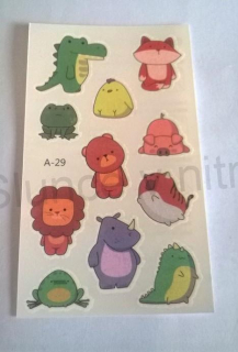 Voděodolné, dočasné tetovaní (E229)