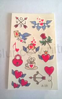 Voděodolné, dočasné tetovaní (E231)