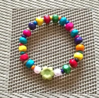 Dětský korálkový náramek (BC74)