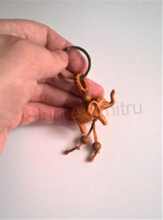 Přívěsek na klíče - Orientální Slon pro štěstí (D244)