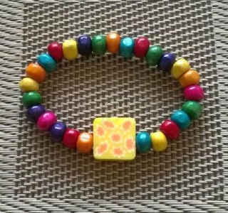 Dětský korálkový náramek (BC85)