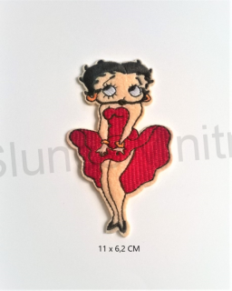 Nášivka holka v sukni (C451)