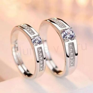 Nastavitelné snubní prsteny (BE163)