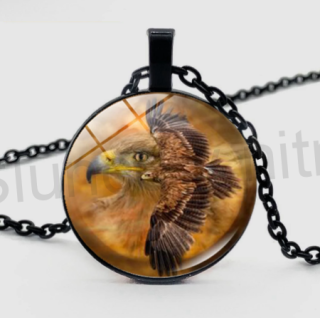 Náhrdelník s přívěškem orel (BD274)